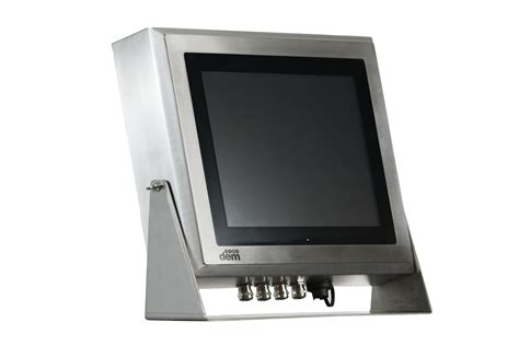 stainless steel enclosure with touch screen|Touch Screen Monitors and Enclosures .